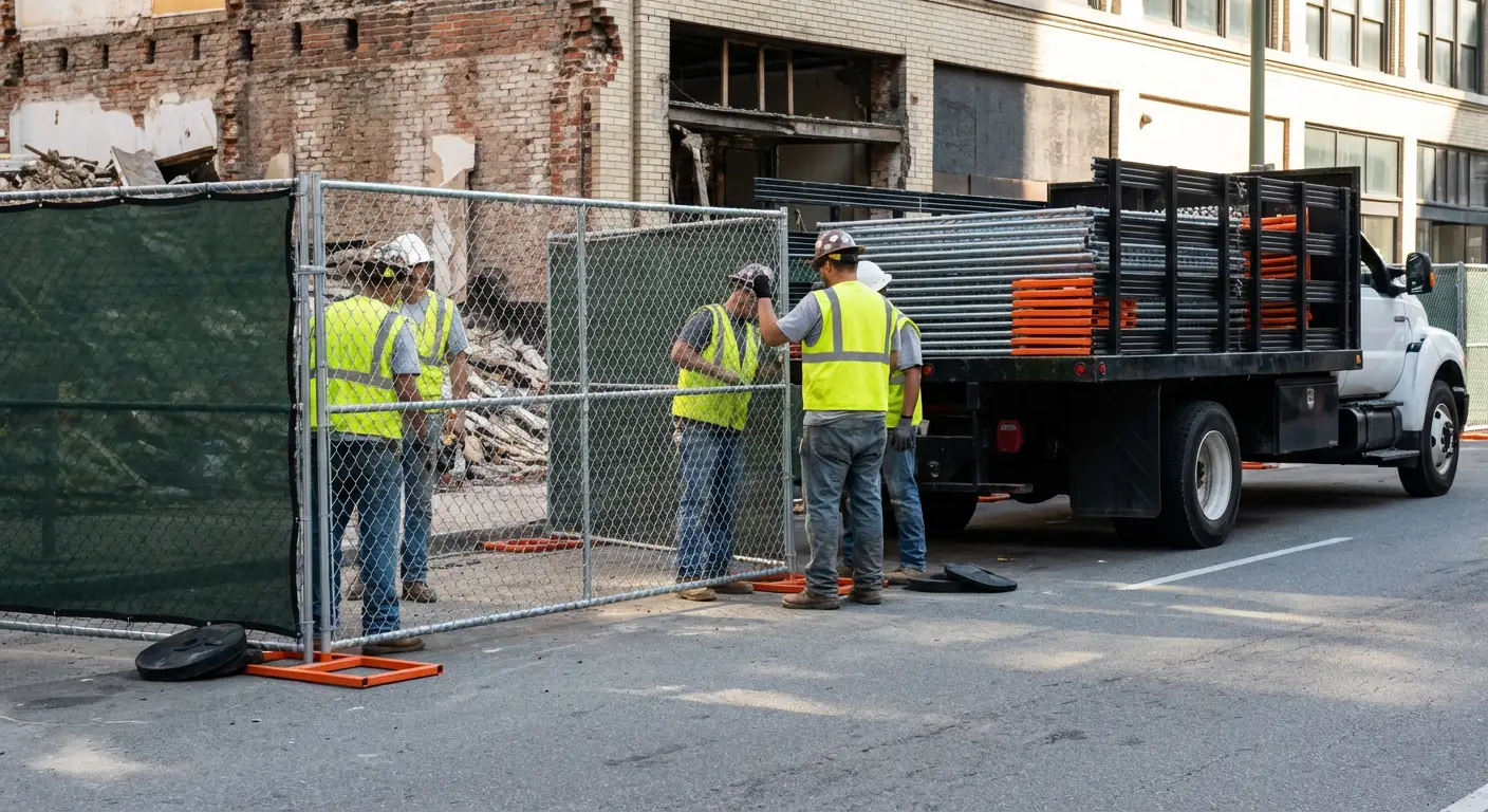 Kingwood fencing logistics and security challenges