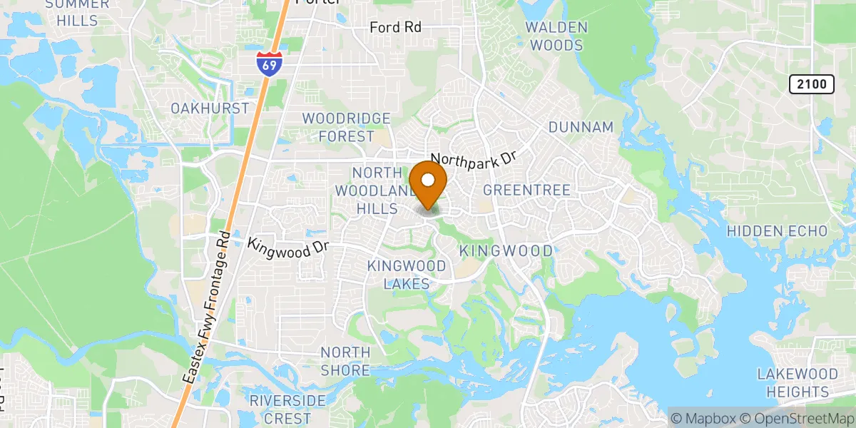  neighborhood map in Kingwood, TX