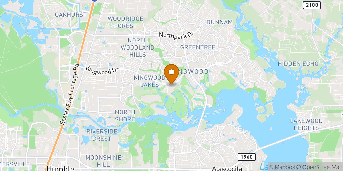  neighborhood map in Kingwood, TX