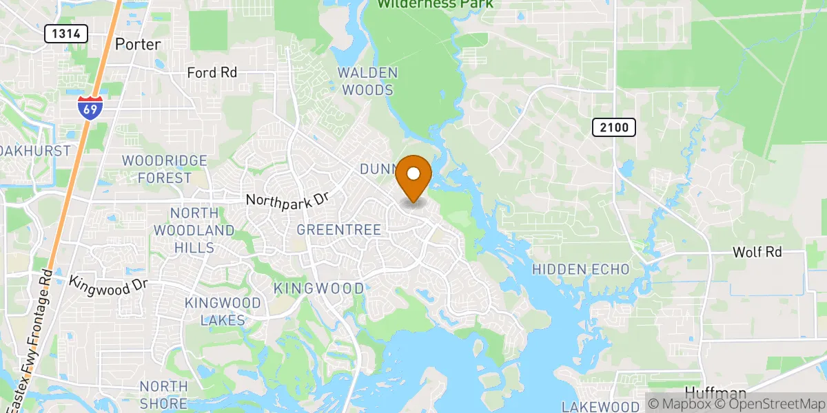  neighborhood map in Kingwood, TX